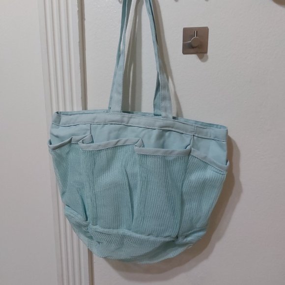 Casual Comfort Simple Tons of Compartments Mesh Bag Fruits Groceries Drinks - Picture 4 of 11